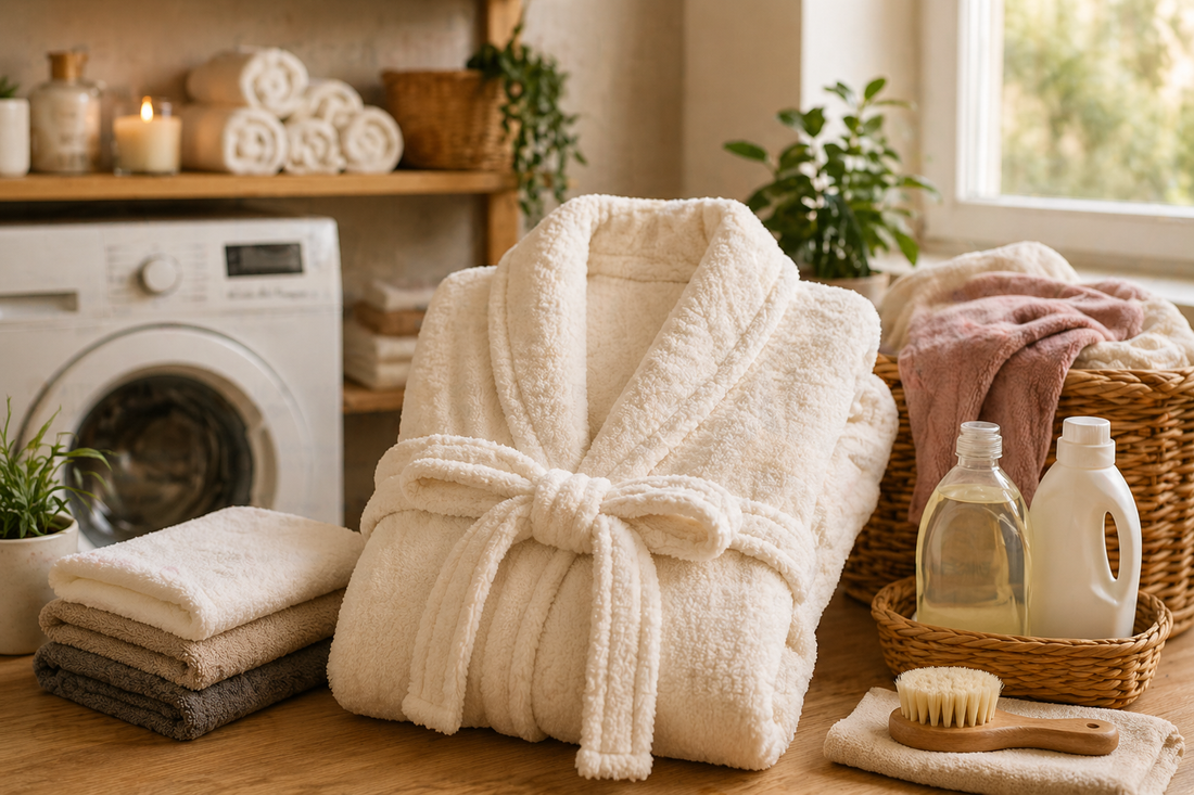 Comment laver un peignoir (sans le transformer en chiffon triste)