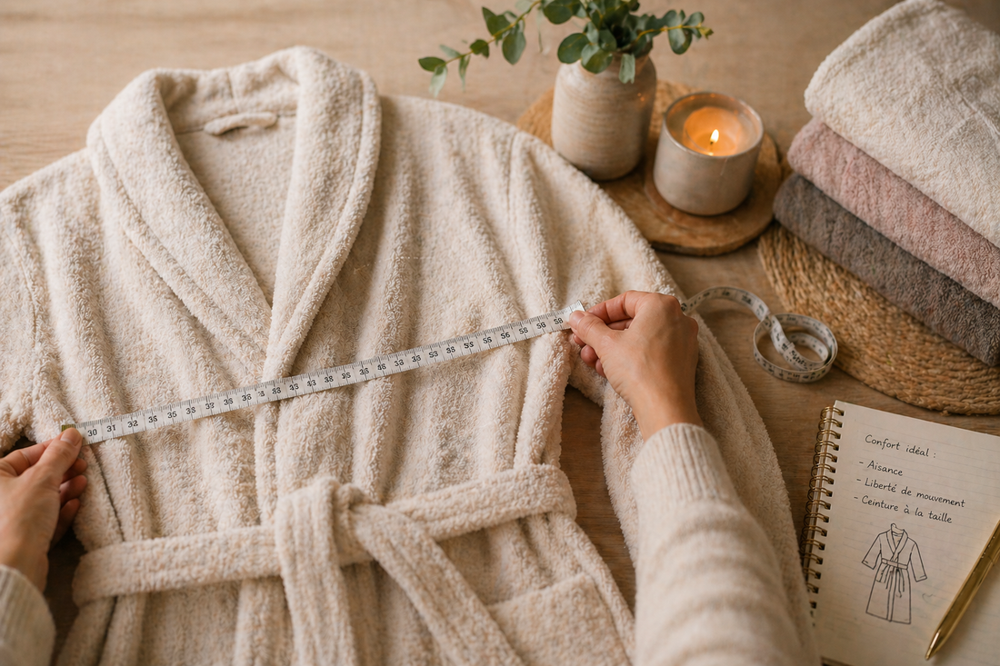 Comment choisir la bonne taille de peignoir (sans ressembler à un saucisson… ni à un Jedi)