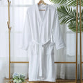 Peignoir homme éponge blanc