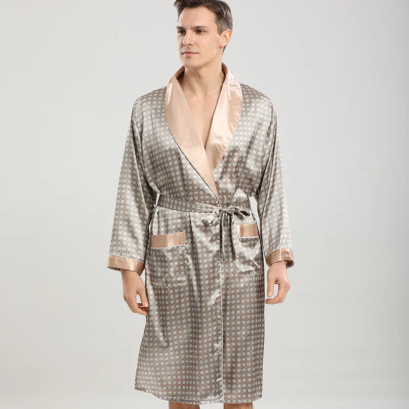 Peignoir Homme | Satin Sexy