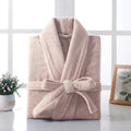 Peignoir femme et homme éponge beige