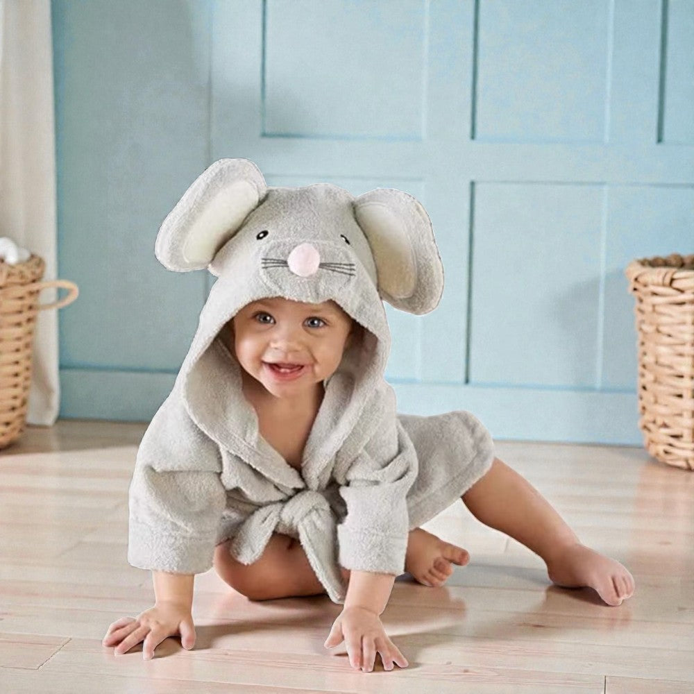 Cape de bain bébé éléphant