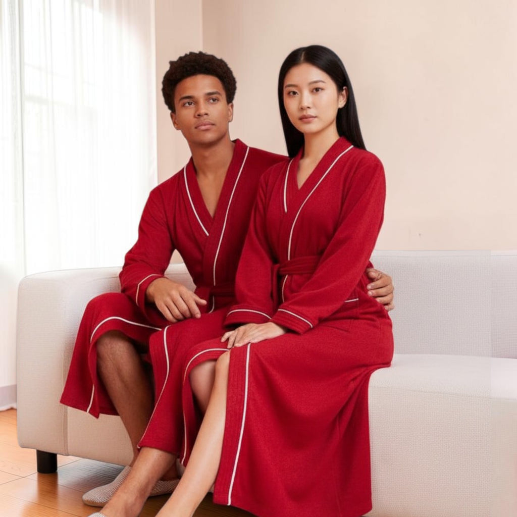 Peignoir pour Homme Éponge | Rouge