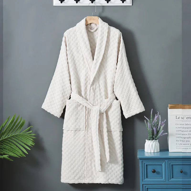 Peignoir femme éponge blanc