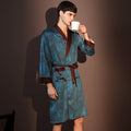 Peignoir Homme en Satin | Motifs