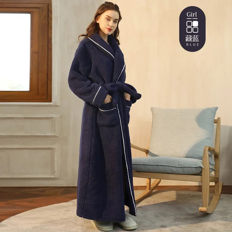 Peignoir polaire