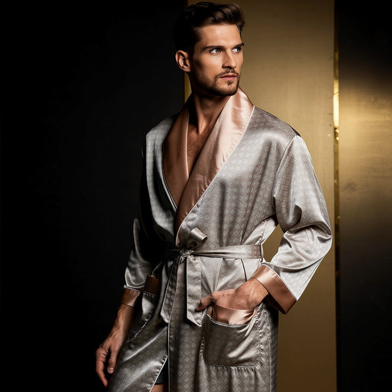 Peignoir Homme | Satin Sexy