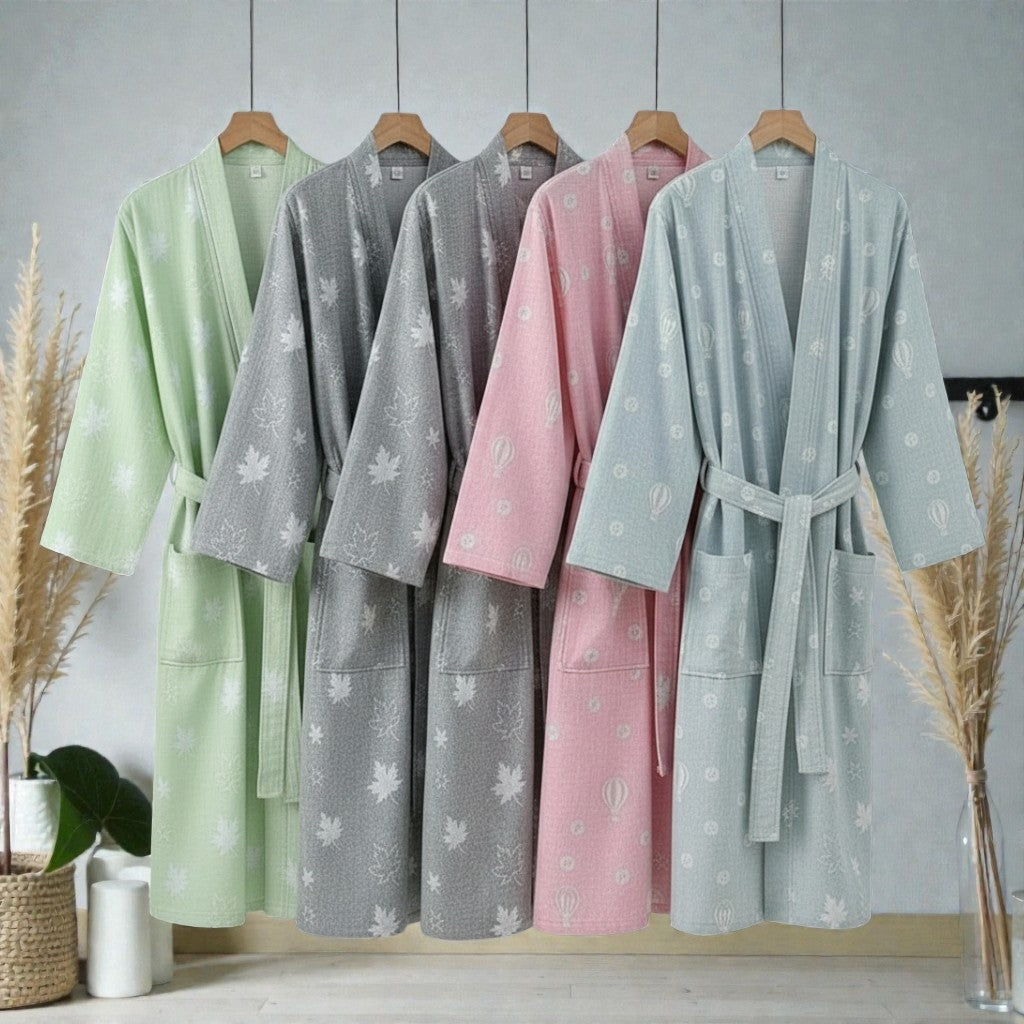Peignoir femme coton