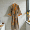 Peignoir homme coton jacquard orce