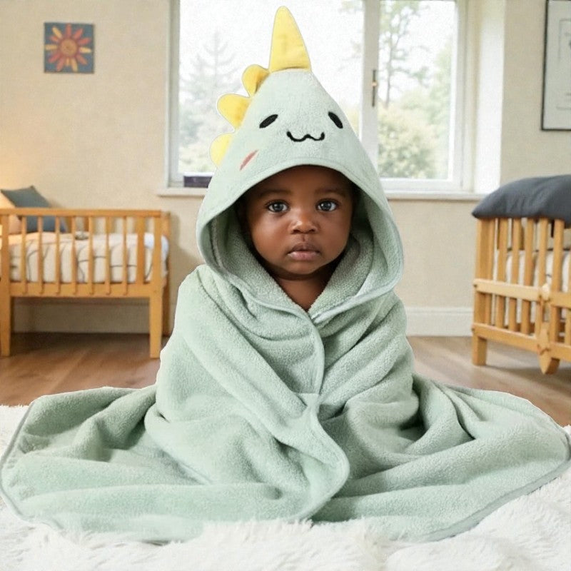 Cape de bain bébé dinosaure