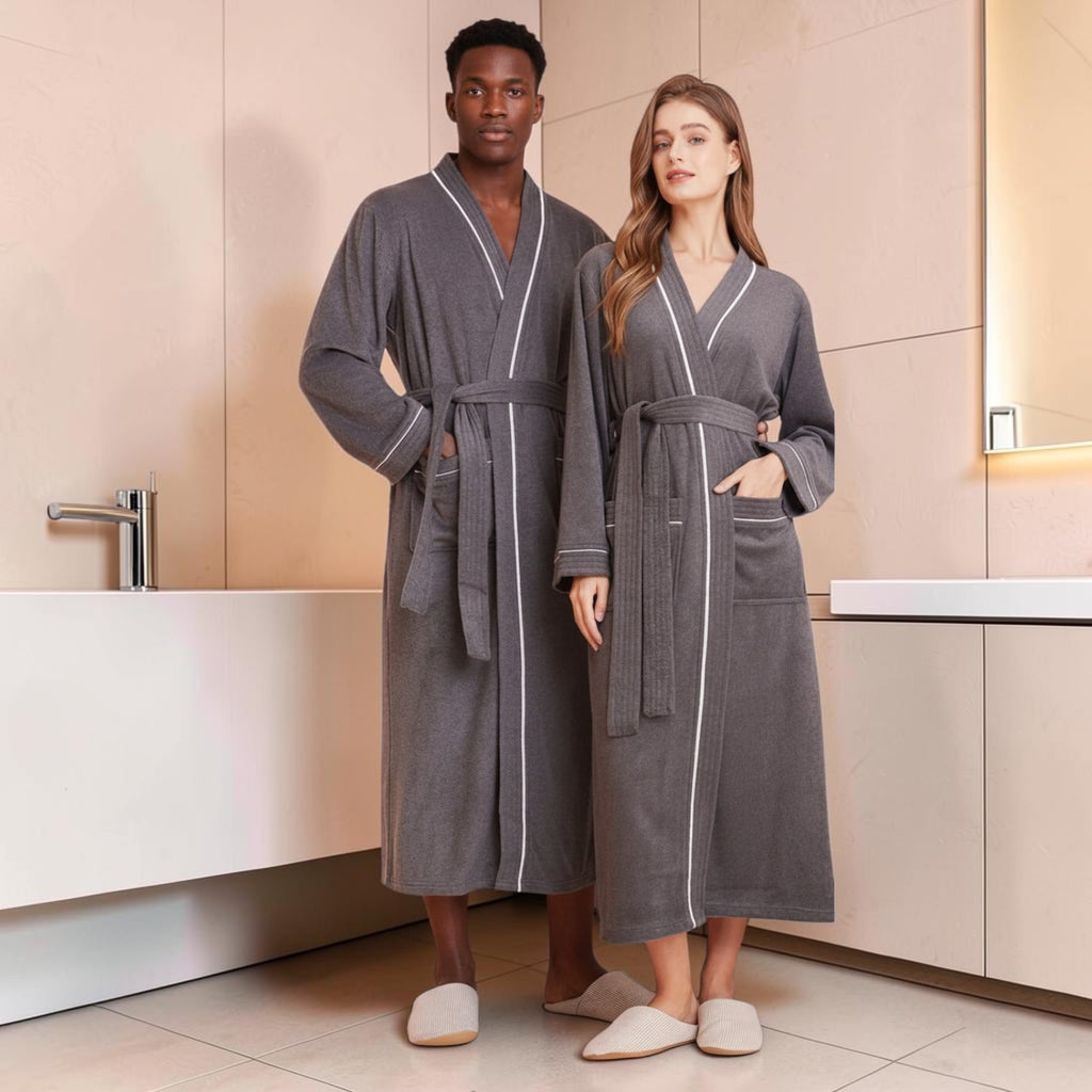 Peignoir Homme Gris | Éponge