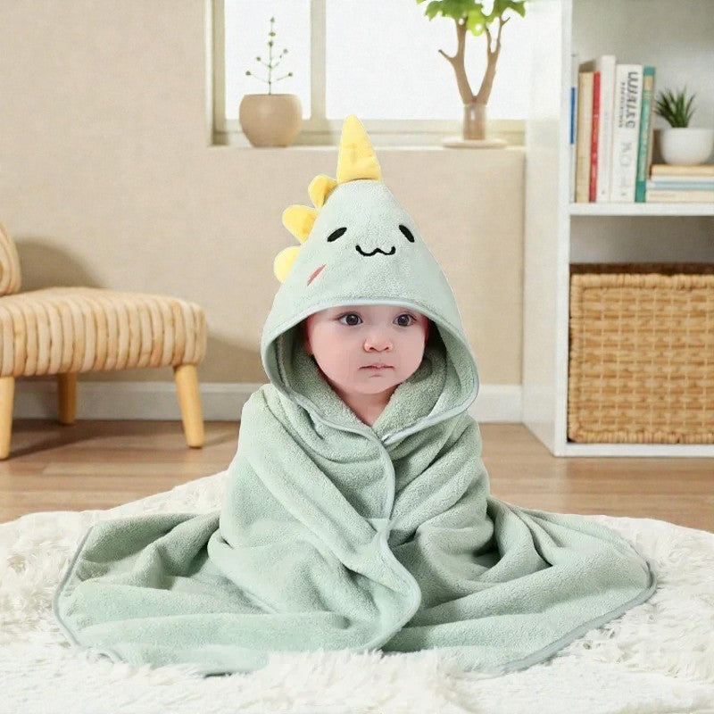 Cape de bain bébé dinosaure