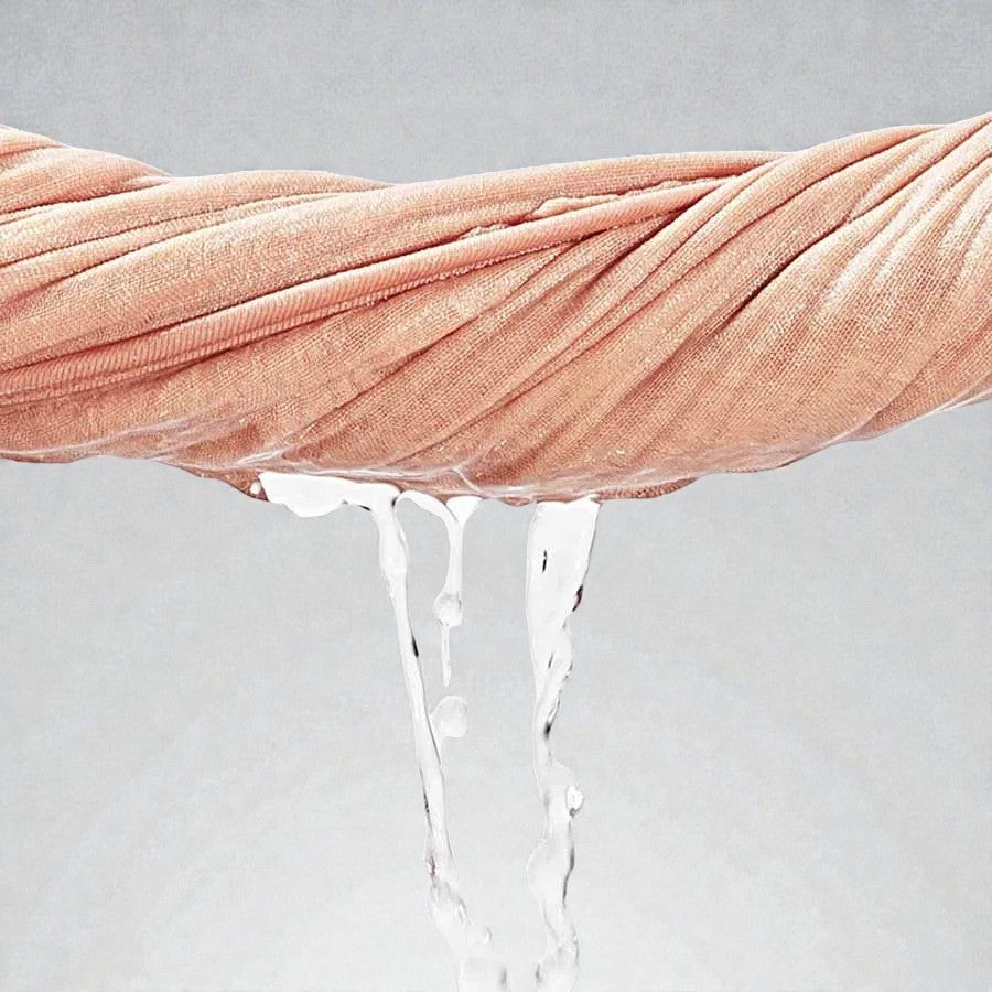 Cape de bain bébé en gaze en coton