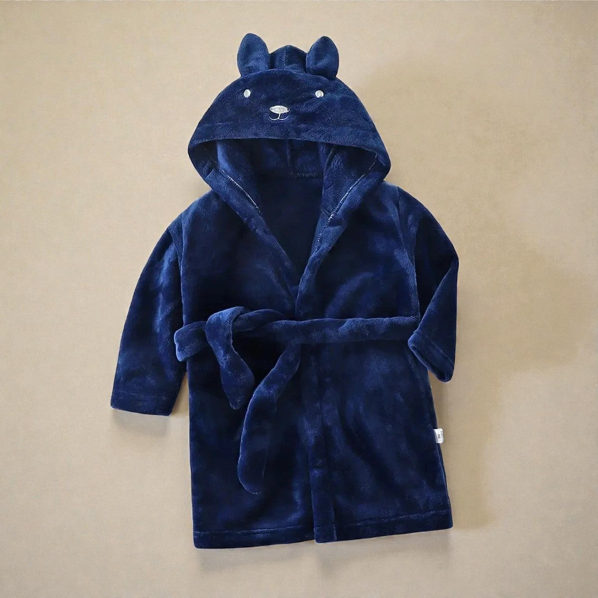 Peignoir enfant polaire lapin à capuche