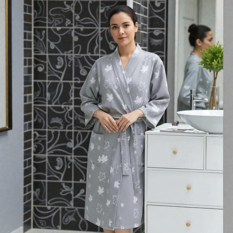 Peignoir femme coton