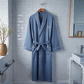Peignoir en Satin pour Homme | Bleu