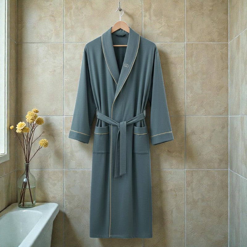 Peignoir en coton homme - Vert
