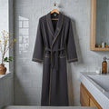 Peignoir en coton homme - Anthracite