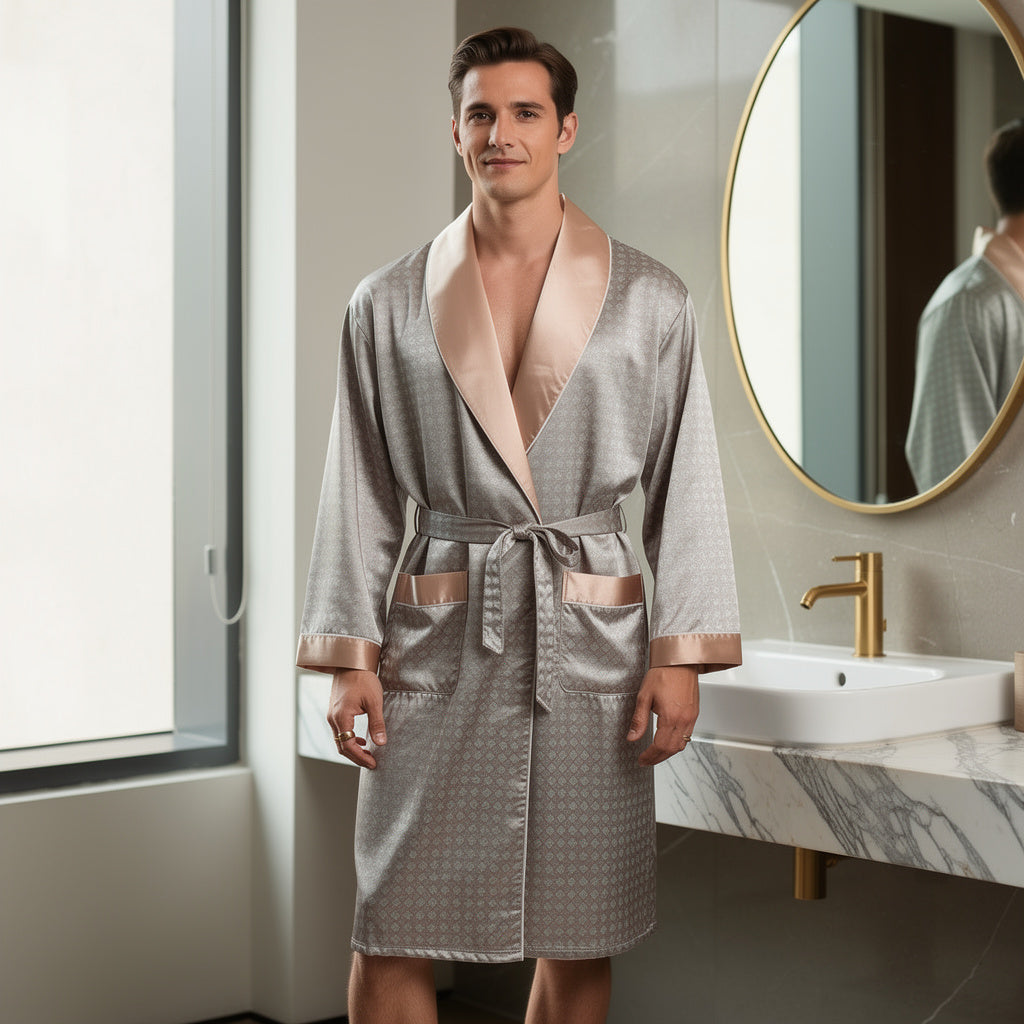 Peignoir Homme | Satin Sexy
