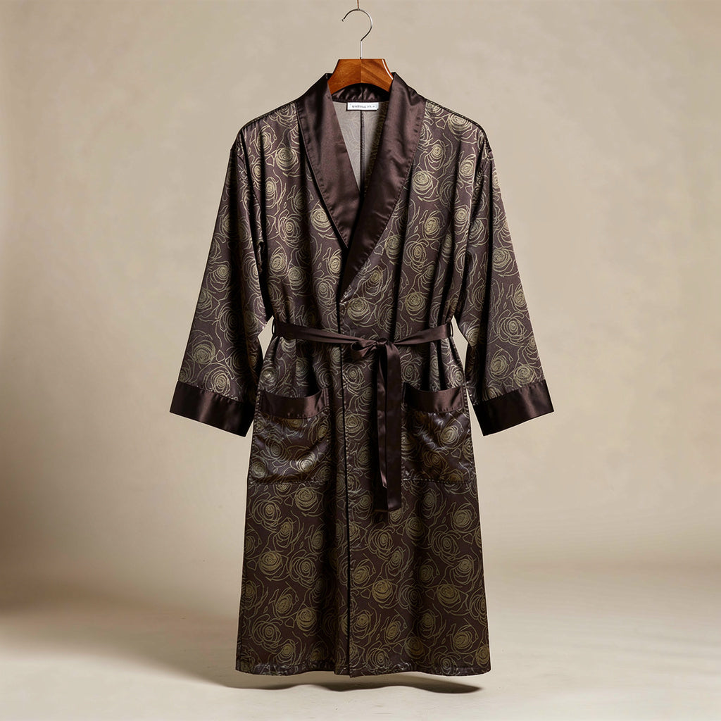 Robe de Chambre Homme Satin | Élégant